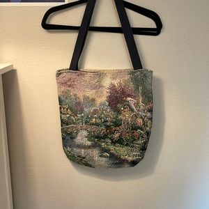 rare vintage canvas shoulder bag
